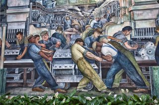 detroit idustry murals - diego rivera